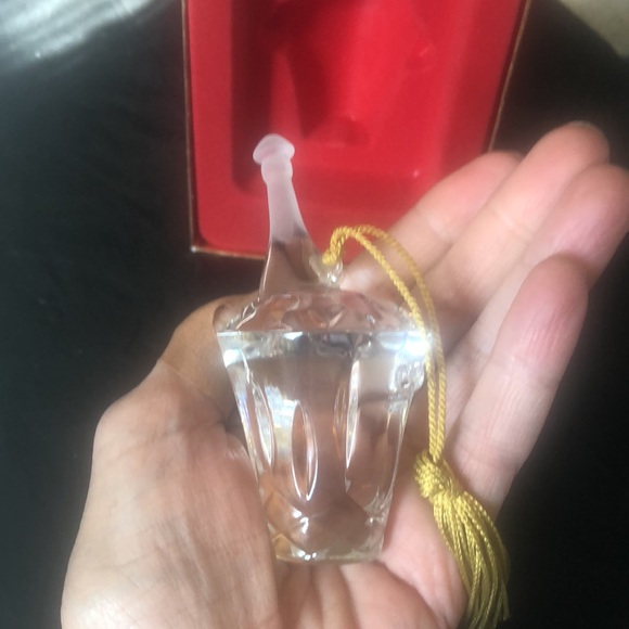 Gorham lead crystal champagne bottle & bucket 2000 New old stock - never display - Picture 4 of 6